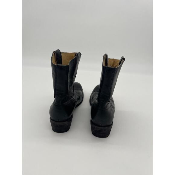 Black Frye Leather Womens Boots (SB9) - Picture 7 of 15